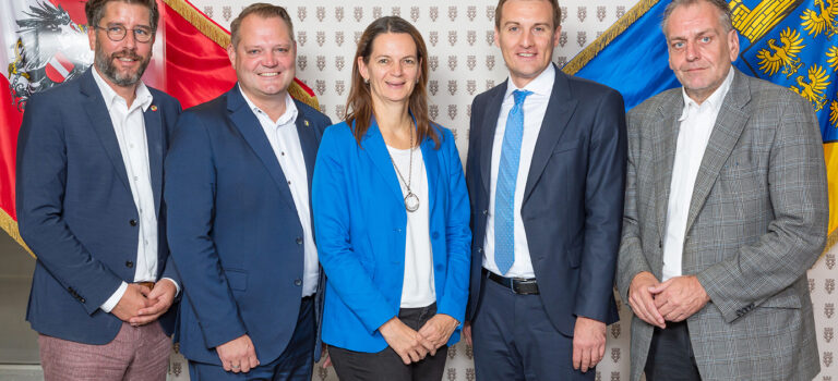 SPÖ-BürgermeisterInnen aus ganz Niederösterreich im Austausch mit Gemeinde-Landesrat Sven Hergovich