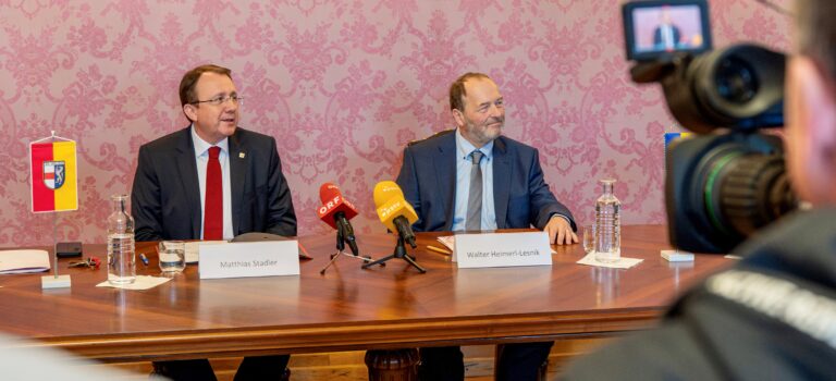 Matthias Stadler erneut zum Bürgermeister der Landeshauptstadt gewählt