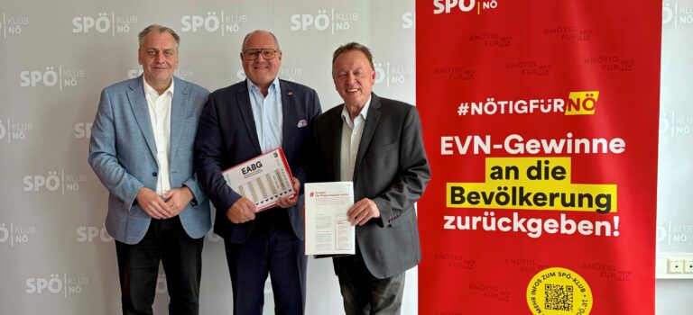 EVN-Gewinne den Menschen zurückgeben!